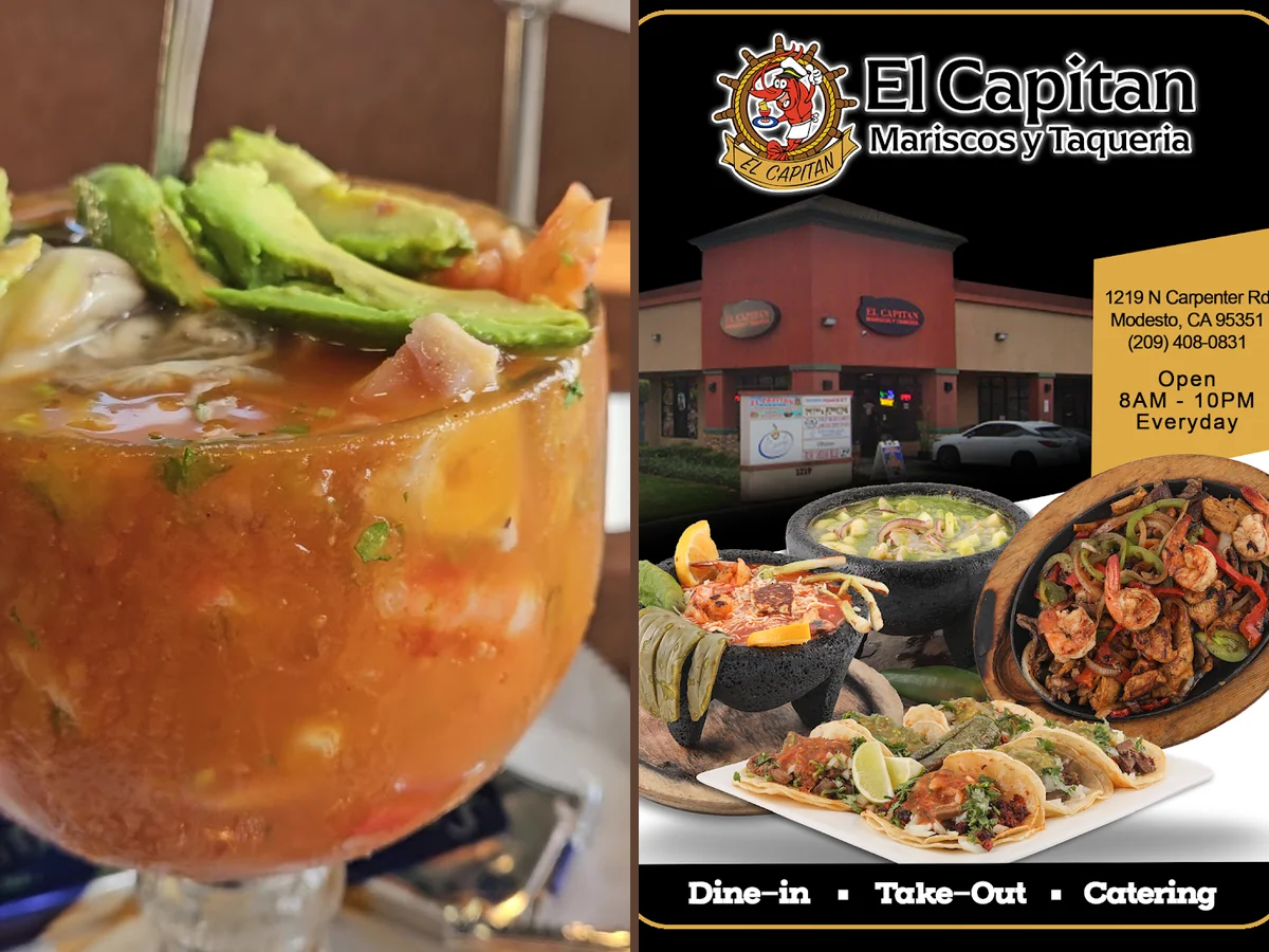 Mexican restaurant interior with casual seating.